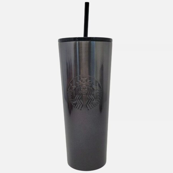 Black Starbucks Venti Cold Drink Tumbler in Ombre Black - Picture 1 of 9